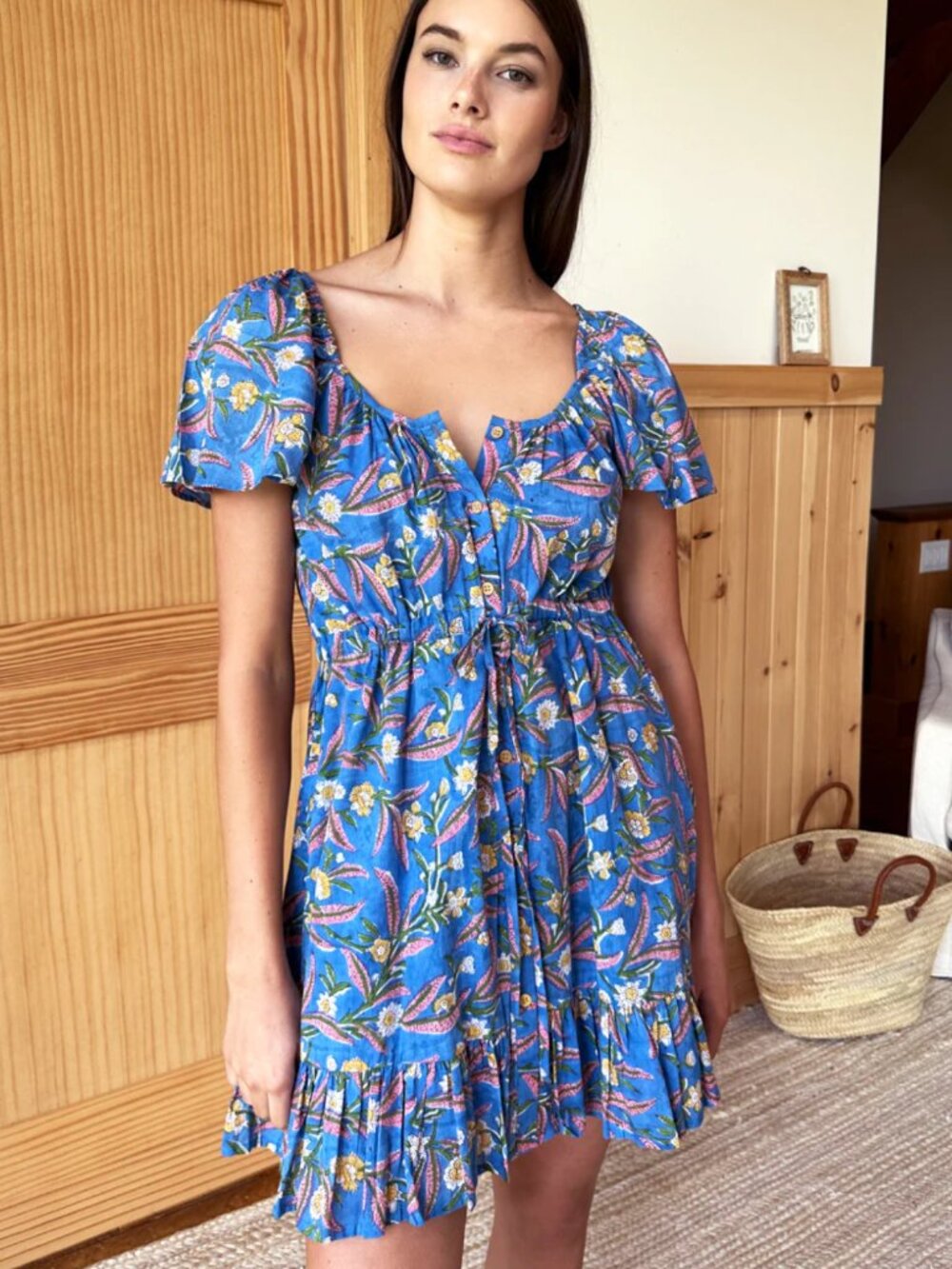 Emerson Fry Franny Day Dress, Aanyas Garden Organic, size L